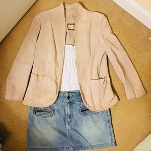 Vintage Suburban Heritage Suede blazer